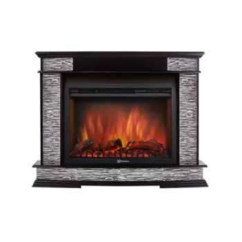 Электрокамин с широким очагом 2D Electrolux