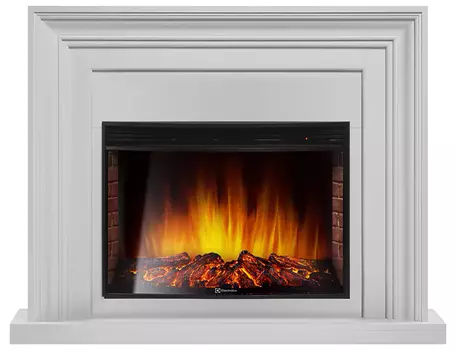 Электрокамин с широким очагом 2D Electrolux