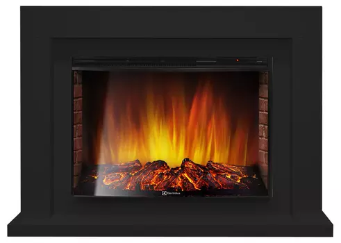 Электрокамин с широким очагом 2D Electrolux