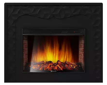 Электрокамин с широким очагом 2D Electrolux