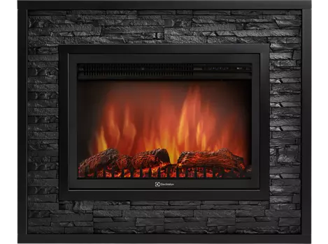 Электрокамин с широким очагом 2D Electrolux