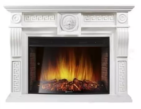 Электрокамин с широким очагом 2D Electrolux