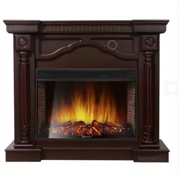 Электрокамин с широким очагом 2D Electrolux