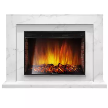 Электрокамин с широким очагом 2D Electrolux