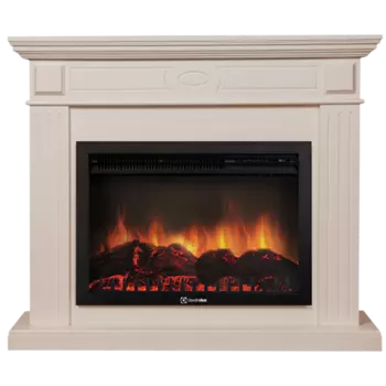 Электрокамин с широким очагом 2D Electrolux