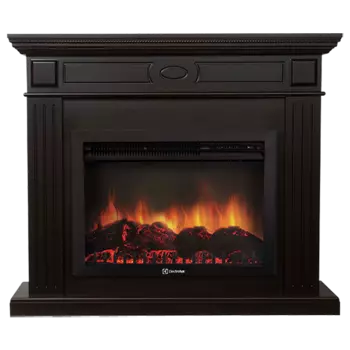 Электрокамин с широким очагом 2D Electrolux