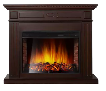 Электрокамин с широким очагом 2D Electrolux