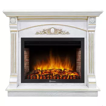 Электрокамин с широким очагом 2D Electrolux