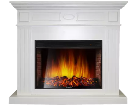 Электрокамин с широким очагом 2D Electrolux