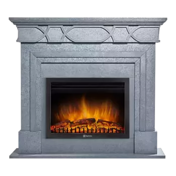 Электрокамин с широким очагом 2D Electrolux