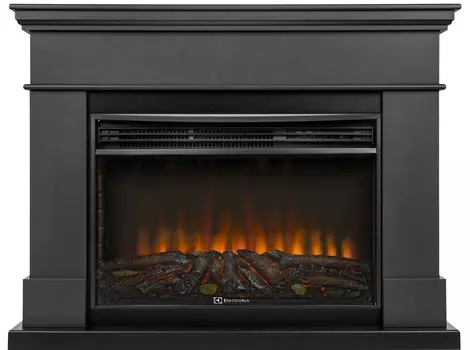 Электрокамин с широким очагом 2D Electrolux