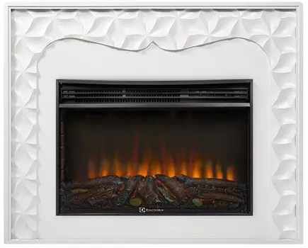 Электрокамин с широким очагом 2D Electrolux