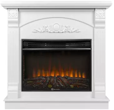 Электрокамин с широким очагом 2D Electrolux