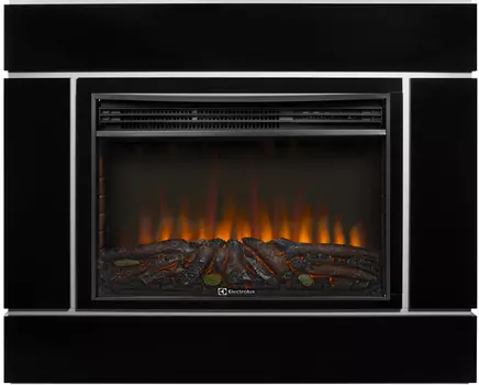 Электрокамин с широким очагом 2D Electrolux