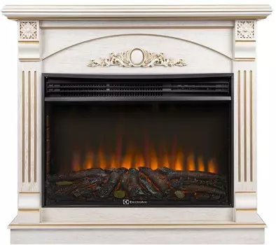 Электрокамин с широким очагом 2D Electrolux