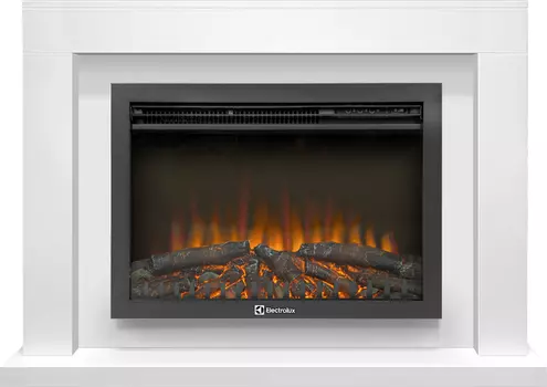 Электрокамин с широким очагом 2D Electrolux