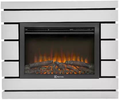 Электрокамин с широким очагом 2D Electrolux