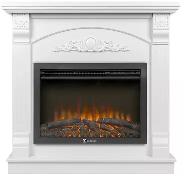 Электрокамин с широким очагом 2D Electrolux