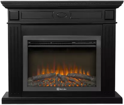 Электрокамин с широким очагом 2D Electrolux