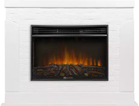 Электрокамин с широким очагом 2D Electrolux