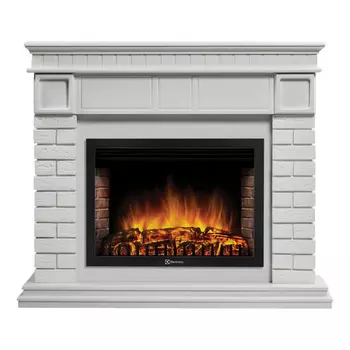 Электрокамин с широким очагом 2D Electrolux