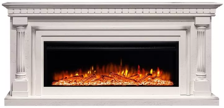 Электрокамин с широким очагом 2D Elekam