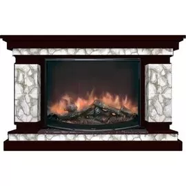 Электрокамин с широким очагом 2D Glenrich