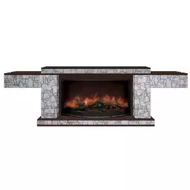 Электрокамин с широким очагом 2D Glenrich