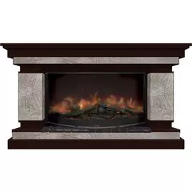 Электрокамин с широким очагом 2D Glenrich