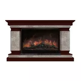 Электрокамин с широким очагом 2D Glenrich