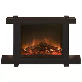 Электрокамин с широким очагом 2D Glenrich