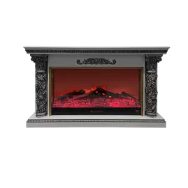 Электрокамин с широким очагом 2D Glenrich