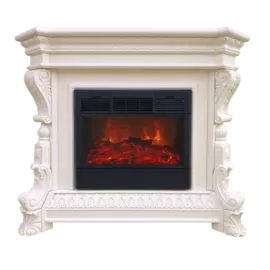 Электрокамин с широким очагом 2D Glenrich