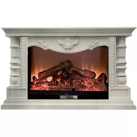 Электрокамин с широким очагом 2D Glenrich