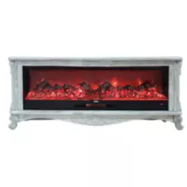 Электрокамин с широким очагом 2D Glenrich