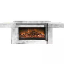 Электрокамин с широким очагом 2D Glenrich
