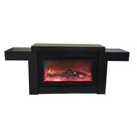 Электрокамин с широким очагом 2D Glenrich