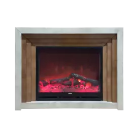 Электрокамин с широким очагом 2D Glenrich