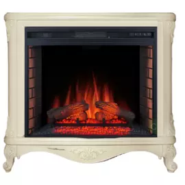 Электрокамин с широким очагом 2D Glenrich