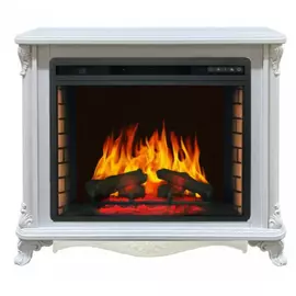 Электрокамин с широким очагом 2D Glenrich