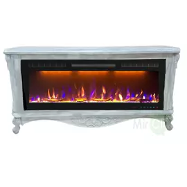 Электрокамин с широким очагом 2D Glenrich