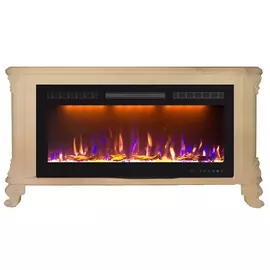 Электрокамин с широким очагом 2D Glenrich