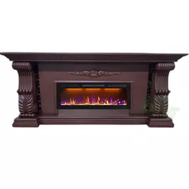 Электрокамин с широким очагом 2D Glenrich