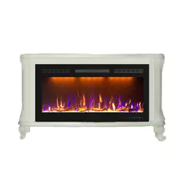 Электрокамин с широким очагом 2D Glenrich