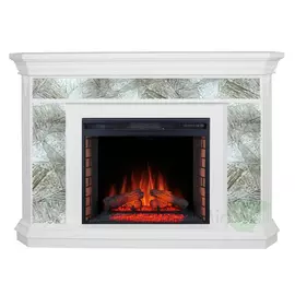 Электрокамин с широким очагом 2D Glenrich