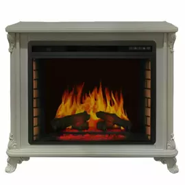 Электрокамин с широким очагом 2D Glenrich