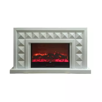 Электрокамин с широким очагом 2D Glenrich
