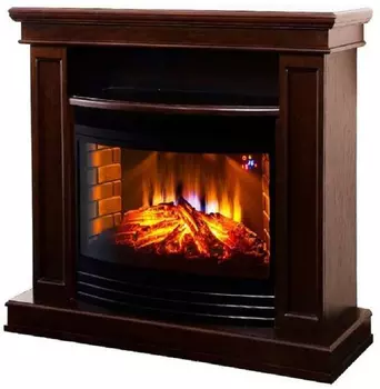 Электрокамин с широким очагом 2D InterFlame