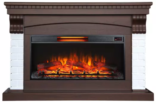 Электрокамин с широким очагом 2D InterFlame