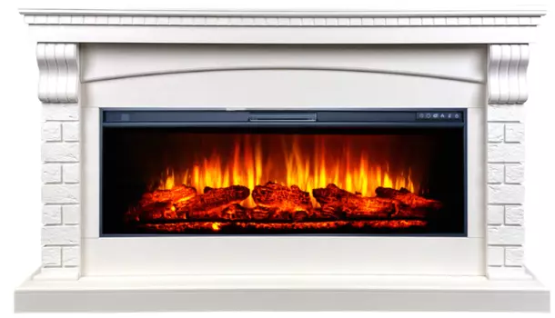 Электрокамин с широким очагом 2D InterFlame